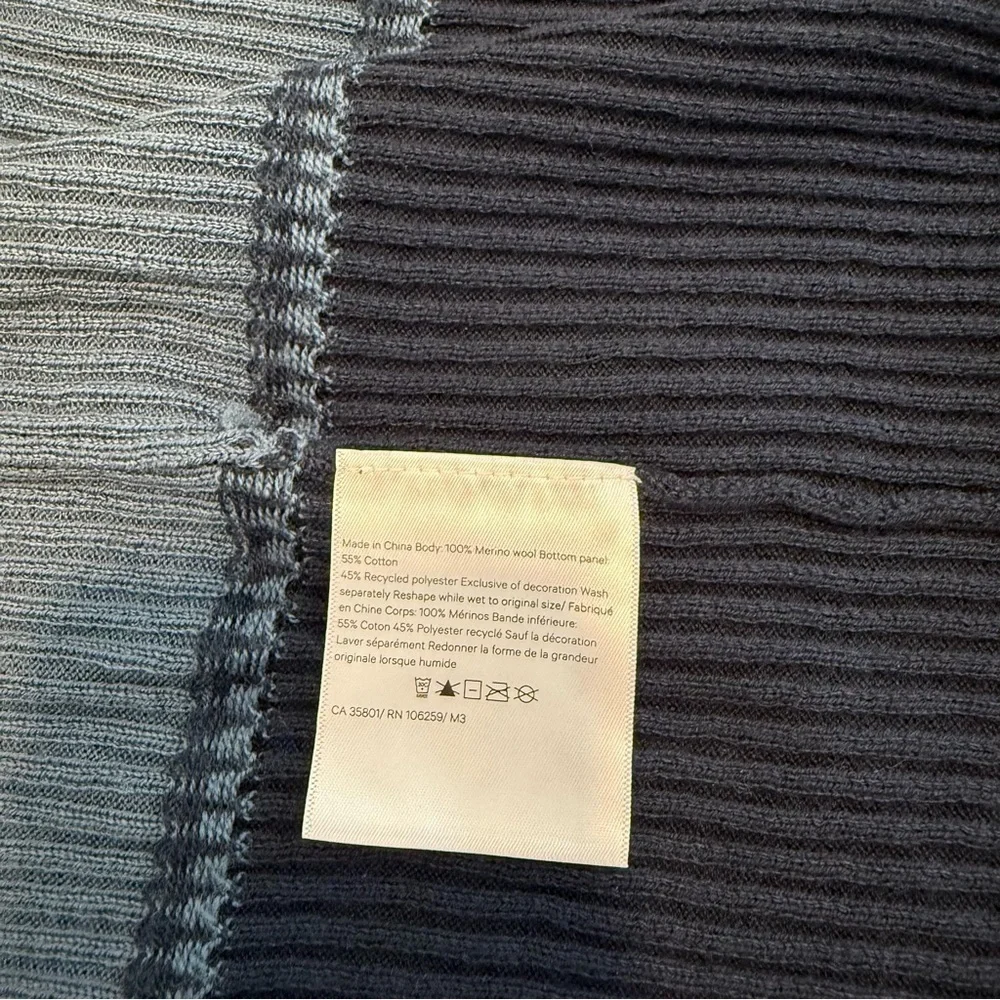 NWT Lululemon On The Go Poncho Iron Blue / True Navy